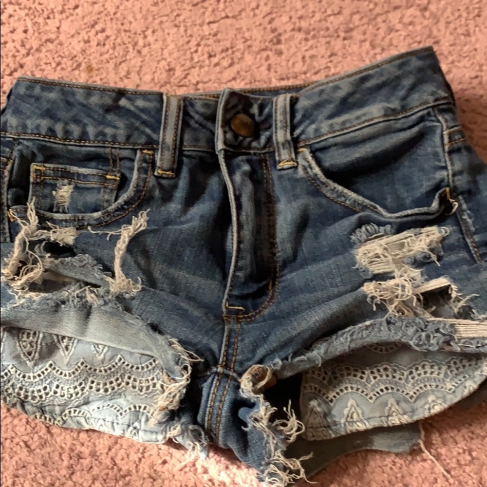 Jean shorts